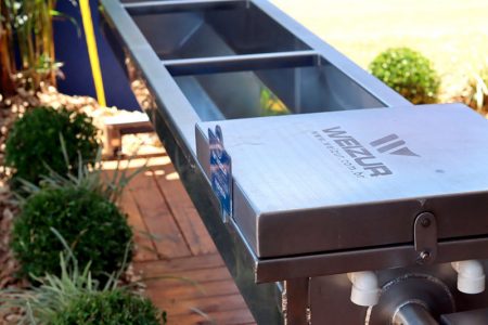Stainless - steel -tilting - water trough