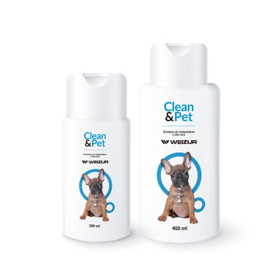shampoo para equinos y caninos con iodopovidona