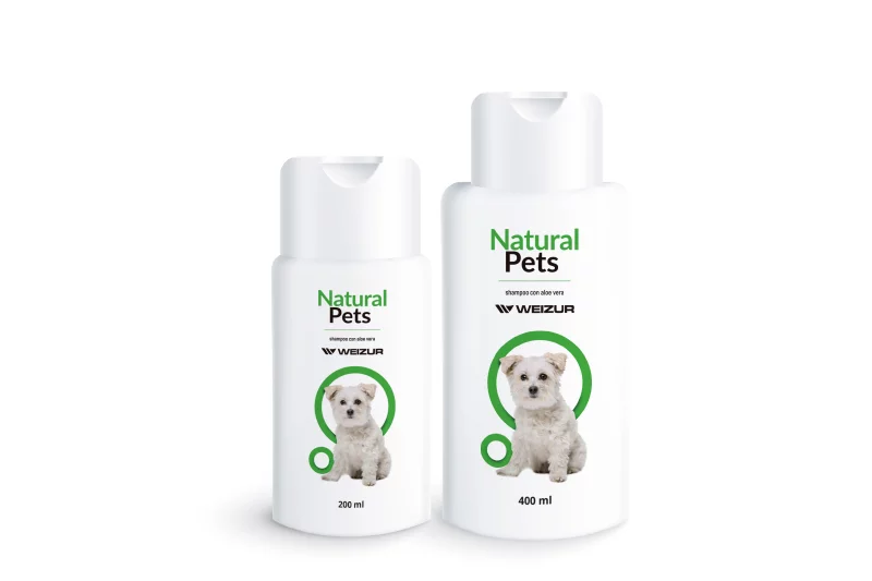 Natural pets – shampoo – caninos – felinos – equinos