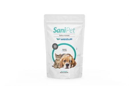 Toallitas húmedas - Sani Pet - weizur- toallitas para mascotas