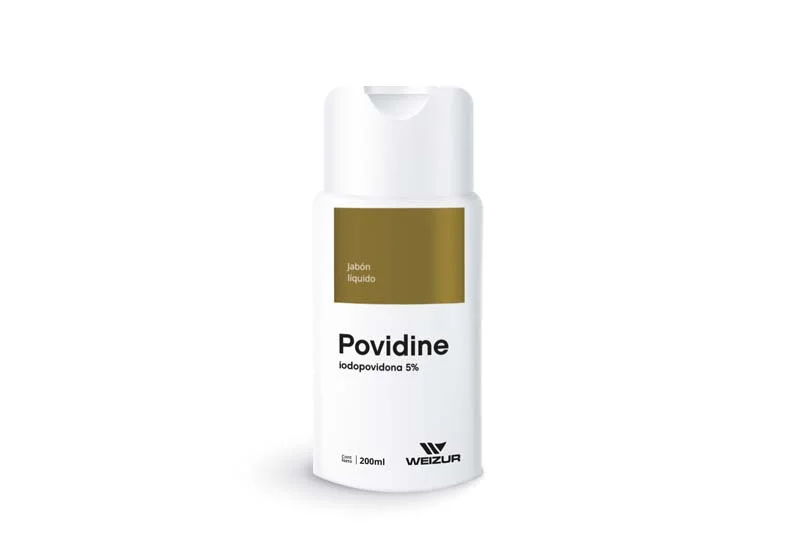 Povidine – jabon liquido – idopovidona 5%